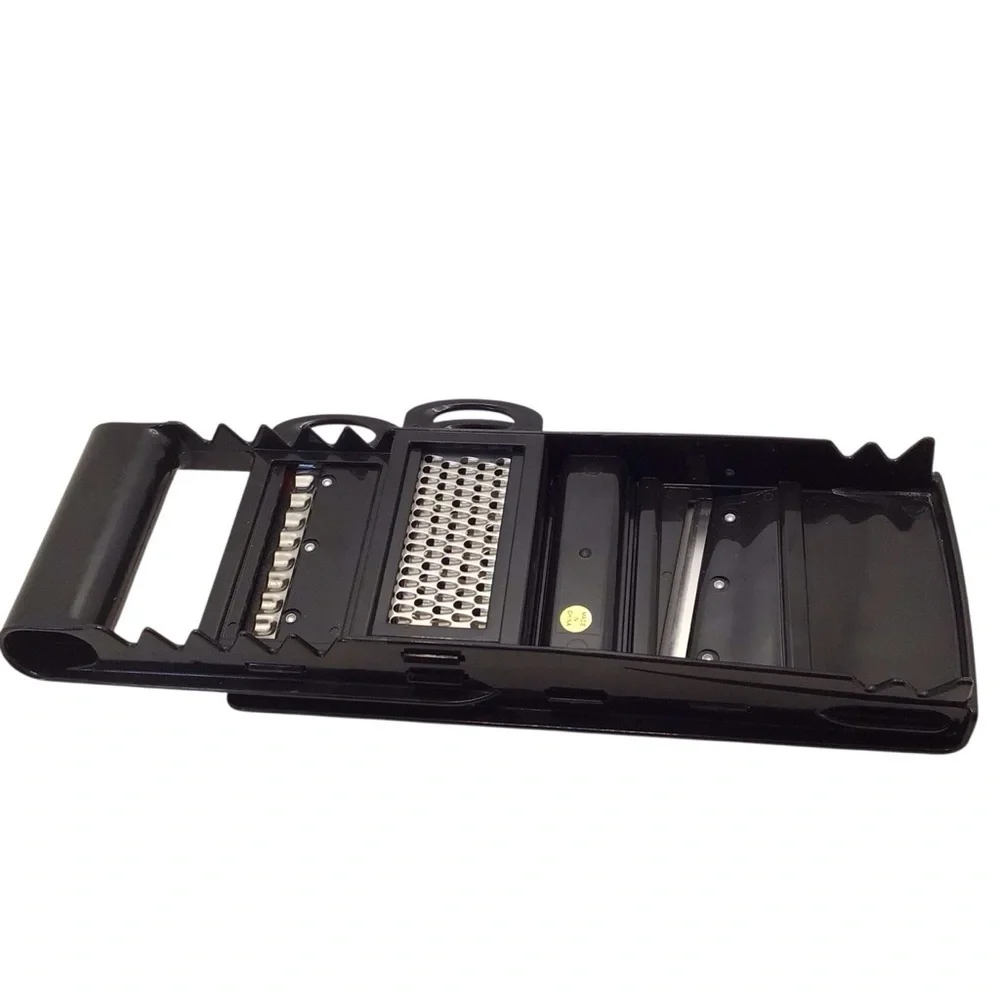 Simposh Mandolin Compact Multi Box 5 Blade Grater Slicer Shredder-Incomplete Set